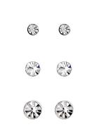 Millie Accessories Jewellery Earrings Studs Silver Pilgrim