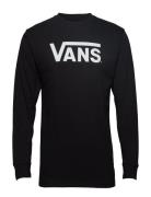 Vans Classic Ls Tops T-shirts Long-sleeved Black VANS