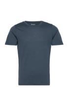 Urban Wool Tee Tops T-shirts Short-sleeved Blue Bergans