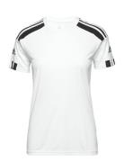 Squad 21 Jsy W Sport T-shirts & Tops Short-sleeved White Adidas Perfor...