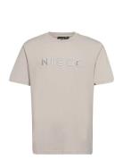 Mercury T-Shirt Tops T-shirts Short-sleeved Beige NICCE