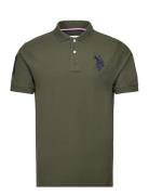 Alfredo Polo Tops Polos Short-sleeved Green U.S. Polo Assn.