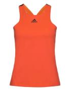 Match Y-Tank Sport T-shirts & Tops Sleeveless Orange Adidas Performanc...