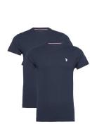 Uspa 2 Pack T-Shirt Cloud Men Tops T-shirts Short-sleeved Navy U.S. Po...