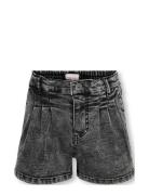 Kogsaint Chino Pleat Shorts Box Dnm York Bottoms Shorts Grey Kids Only