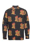 David Jm Street Fink Shirt Designers Shirts Casual Multi/patterned Woo...