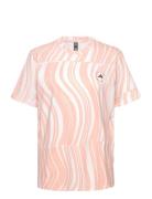 Asmc Gr Tee Sport T-shirts & Tops Short-sleeved Pink Adidas By Stella ...