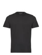 Agnar Basic T-Shirt - Regenerative Tops T-shirts Short-sleeved Black K...