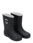 Wellies - Solid Shoes Rubberboots High Rubberboots Black Mikk-line