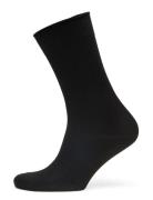 Pernille Glitter Socks Lingerie Socks Regular Socks Black Mp Denmark