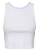 Drewgz Cropped Top Tops T-shirts & Tops Sleeveless White Gestuz