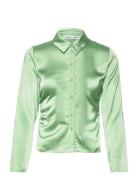 Jolina Shirt 14565 Tops Shirts Long-sleeved Green Samsøe Samsøe