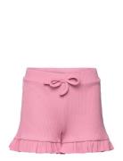 Pktegan Rib Short Bc Tw Bottoms Shorts Pink Little Pieces