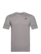 Padel Tech T-Shirt Men Sport T-shirts Short-sleeved Grey Head