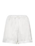 Aly Satin Shorts Bottoms Shorts Casual Shorts White Ahlvar Gallery