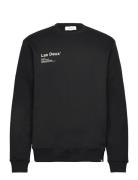 Brody Sweatshirt Tops Sweat-shirts & Hoodies Sweat-shirts Black Les De...