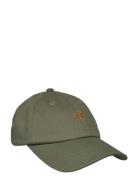 Nørregaard Dad Cap Accessories Headwear Caps Green Les Deux