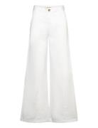 Trousers Bottoms Trousers Wide Leg White Sofie Schnoor
