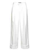 Mille Trousers Bottoms Trousers Wide Leg White Gina Tricot