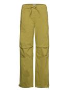 Washed Cotton Canvas Draw String Pants Bottoms Trousers Cargo Pants Kh...