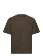 Jprbladamien Ss Tee Crew Neck Tops T-shirts Short-sleeved Khaki Green ...