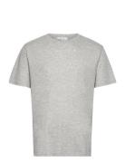 Bless Marl Designers T-shirts Short-sleeved Grey Reiss