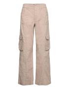 Cargo Trousers Bottoms Trousers Cargo Pants Beige Gina Tricot