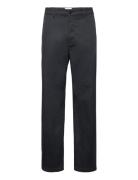 Silas Classic Trousers Bottoms Trousers Chinos Black Double A By Wood ...