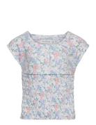 Kids Girls Knits Tops T-shirts Short-sleeved Multi/patterned Abercromb...