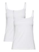 The Bamboo 2-Pack Top Tops T-shirts & Tops Sleeveless White URBAN QUES...
