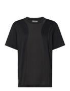 Asmc Tpa Tee Sport T-shirts & Tops Short-sleeved Black Adidas By Stell...