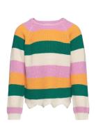 Tnolly Striped Pullover Tops Knitwear Pullovers Multi/patterned The Ne...