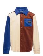 Sgkillian Corduroy Block Shirt Tops Shirts Long-sleeved Shirts Multi/p...
