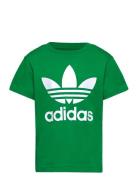 Trefoil Tee Sport T-shirts Short-sleeved Green Adidas Originals