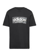 B Camo Lin T Sport T-shirts Short-sleeved Black Adidas Sportswear