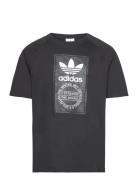 Camo Tongue Tee Sport T-shirts Short-sleeved Black Adidas Originals