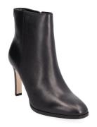 Dylann Burnished Leather Bootie Shoes Boots Ankle Boots Ankle Boots Wi...