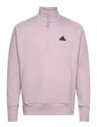 M Z.n.e. H-Zip Sport Sweat-shirts & Hoodies Sweat-shirts Pink Adidas S...