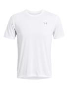 Ua Streaker Splatter Ss Sport T-shirts Short-sleeved White Under Armou...