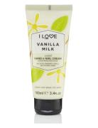 I Love Signature Hand & Nail Cream Vanilla Milk 100Ml Beauty Women Ski...