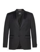 H-Huge-Tux-N-B1 Suits & Blazers Blazers Single Breasted Blazers Black ...