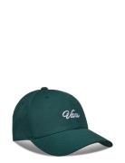 Fresh Script Structured Jockey Sport Headwear Caps Green VANS
