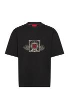 Deytimo Tops T-shirts Short-sleeved Black HUGO
