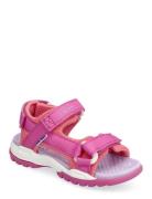 J Borealis Girl A Shoes Summer Shoes Sandals Pink GEOX