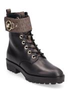 Rory Lace Up Bootie Shoes Boots Ankle Boots Laced Boots Black Michael ...