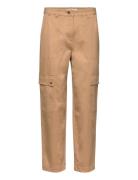Zip Pkt Cargo Pant Bottoms Trousers Cargo Pants Beige Michael Kors