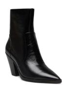 Dover Heeled Bootie Shoes Boots Ankle Boots Ankle Boots With Heel Blac...
