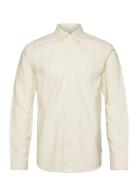 Onslars Ls Reg Brush Check Shirt Tops Shirts Casual Cream ONLY & SONS