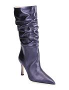 Axelle Metallic Shoes Boots Ankle Boots Ankle Boots With Heel Purple C...