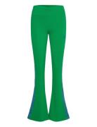 Rib Flrd Leggin Bottoms Trousers Flared Green Adidas Originals